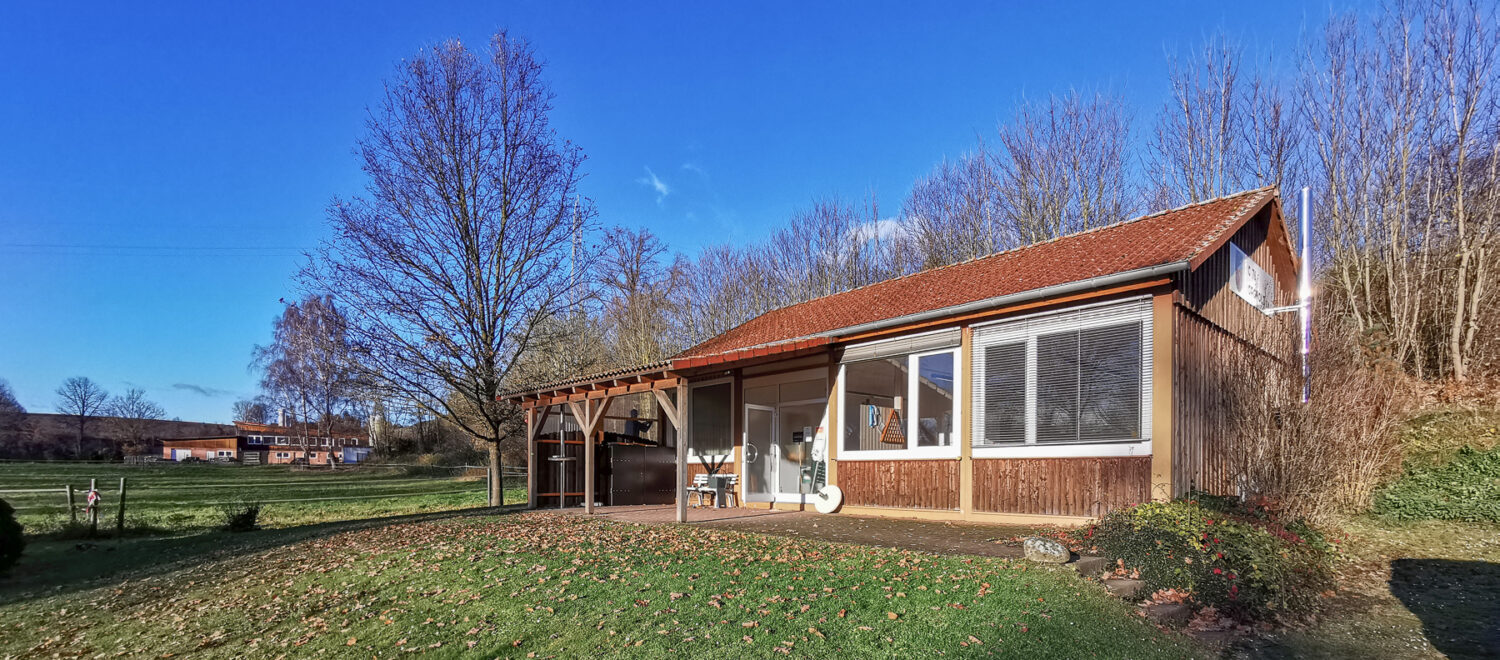 Clubhaus in neuem Glanz